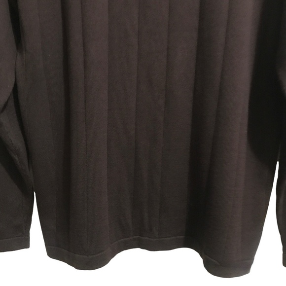 Dress Barn Long Sleeve Crew Neck cotton Blend Sweater - Picture 2 of 5